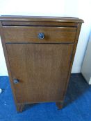 Oak Bedside Cabinet