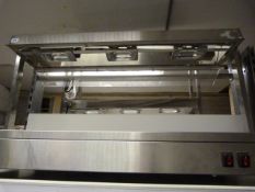 *Stainless Steel Serve Through Carvery Unit with 3 Lamp Display Ref: 15