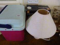 Table Lamp - Paper Shredder & Cool Box