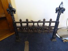 Wrought Iron Fire Grate