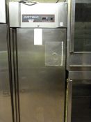 *Artica Lockhart Stainless Steel Upright Refrigerator