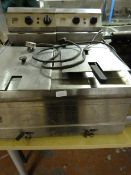 Parry Stainless Steel 2 Compartment Fryer