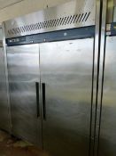 Williams Stainless Steel 2 Door Upright Refrigerator Model Number MG2TSA