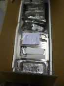 *Stainless Steel Over Shelf with 6 Stainless Steel Bain Marie Inserts Model OS63 Ref: 223