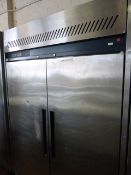 Williams Stainless Steel 2 Door Upright Refrigerator Model Number HG2TSA