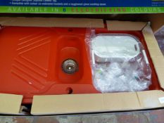 Swink Red Acrylic Sink - New & Boxed