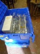 2 Boxes of Branded Bar Glass