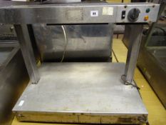 Stainless Steel Counter Top Heated Lamp Display