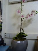 *Artificial Potted Orchid