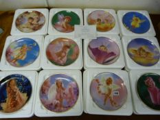 12 Danbury Mint The Fairy Children Collectors Cabinet Plates