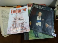 Quantity of Old Newspapers - Magazines etc