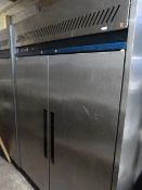 Williams Stainless Steel 2 Door Upright Refrigerator Model HG2TSA