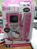 *Hello Kitty Karaoke Machine