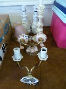 Pair Of Table Lamps - Wall Lamps etc