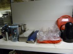 Bar Tender's Assorted Accessories Including Measures - Wine Coolers - Ice Buckets - First Aid Kits -