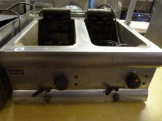 Lincat Stainless Steel 2 Compartment Fryer