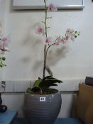 *Artificial Potted Orchid
