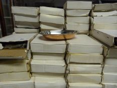 58 Stainless Steel & Copper Oval Balti Dishes