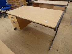 Single Pedestal Desk