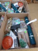 2 Boxes of Garden Sundries