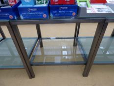 2 Tier Glass Topped Display Table - Large