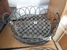 4 Wire Baskets