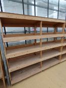 Pine Display Stand - 4 Tier