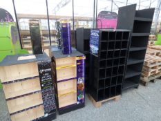 9 Display Stands - 4 Christmas Lights