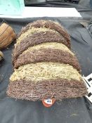 4 Hay Racks - Natural