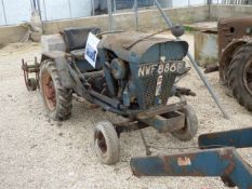 Colt Mini Tractor 1968 with Front Loader - Trailer - Plough - Cultivator & Documents