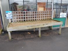 Section of Tanalised Benching