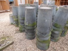 Galvanised Flower Holders