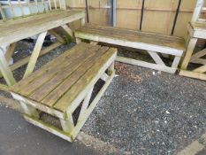 2 Sections of Tanalised Display Benching