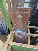 5 Sections of Expanding Wood Trellis