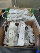 2 Boxes of Extension Leads