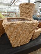 Rush Planter Lined