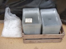 Rustic Crate, Plastic Trays and a bag of String