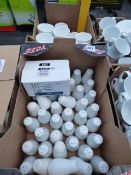 Box Containing Sugar Basins & Box Containing Salt & Pepper Pots