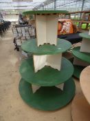 Circular 4 Tier Display