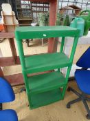 4 Tier Green Plastic Stand