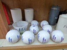 Lavendar Pots etc