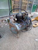 Single Phase Compressor on Tank