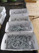 4 Boxes of Metal S Hooks