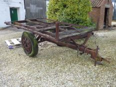 Old 2 Wheel Trailer