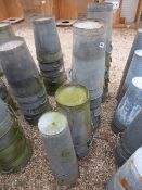 Galvanised Flower Holders