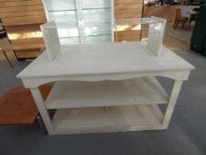 White Display Table
