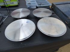 4 Stainless Steel Cake Stands