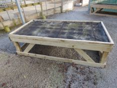 Tanalised Work Bench with Capillary Matting