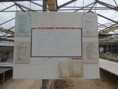 Customers Information Sign