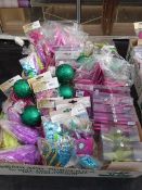 2 Boxes of Christmas Decorations